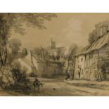 After Wigmore Hereford (19thC). Lithograph, 22cm x 26cm.