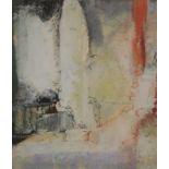 Kenneth Draper (b.1944). Quarry, pastel on paper, signed, titled and dated (19)91, 43cm x 49cm. Lab