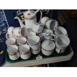 Part tea wares, to include Prelude part service, and a Royal Standard Masquerade part service. (1 tr