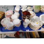 Part tea wares, to include Noritake part service, a German Bavarian part porcelain service, a lustre