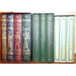 Folio Society. The three cased sets Empires of the Ancient Near East 4 vols, Chronicles of the Dark