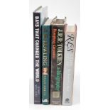 Four hardback books, to include the J K Rowling biography by Sean Smith, the J R Tolkein biography b