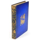 Morris (Rev F.O.) A History of British Butterflies, 5th edition, in a blue canvas binding with appl