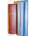 Folio Society. Four hardback editions, to include the Folio Society Book Of The Hundred Greatest Pai