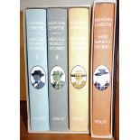 Folio Society. Agatha Christie Hercule Poirot stories 1-3 in presentation pack, with additional Miss