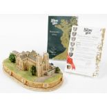 A Lilliput Lane Britain's Heritage Series Westminster Abbey model, code number 1,2285, dated 2000, w
