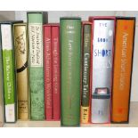 Folio Society. Eight volumes, comprising American Short Stories, The Folio Book of Short Novels, Cau