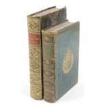 Two antiquarian books, comprising James Lee A Introduction to The Science of Botany, dated 1810, in