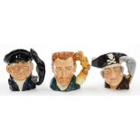 Three Royal Doulton large character jugs, to include Famous Artists Vincent Van Gogh D7151, Lobster