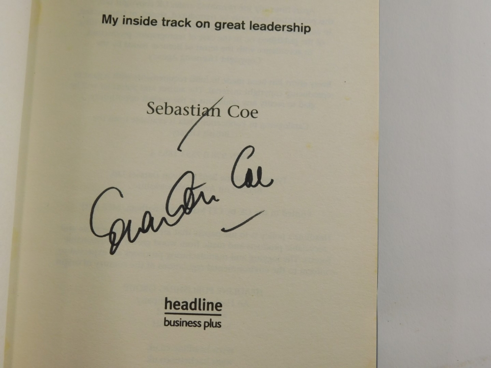 Various books, sporting related autobiographies etc., to include Sebastian Coe Born to Run, Gary Sch - Image 3 of 3