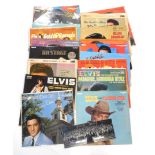 A collection of Elvis Presley LP records, to include How Great Thou Art, Flaming Star, Somebody for