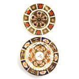 A Royal Crown Derby porcelain 1128 pattern Imari small plate, 16cm diameter and a Stephenson and Han