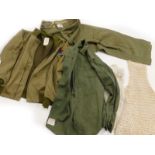 A Second World War winter combat jacket, size Medium, label for De Brander Co, dated February 29 194