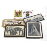 A collection of photographs, relating to 19th/early 20thC India, to include groups, soldiers on hors