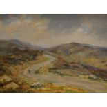 Margaret S. Dangerfield (20thC). Blakey Ridge, oil on board, signed and titled verso, 34cm x 44cm.