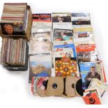 Three boxes containing mainly classical records, to include organ music, some easy listening, small