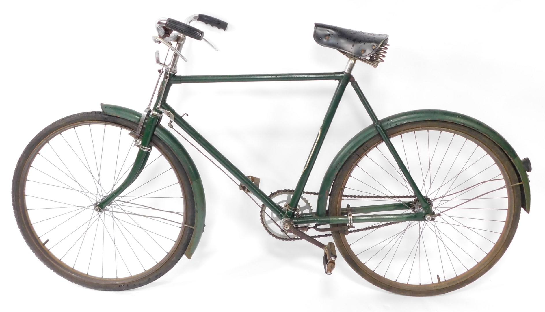 A vintage Curry gentleman's bicycle.