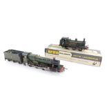 A Hornby OO gauge locomotive and tender Albert Hall, Great Western green livery, 4-6-0, 4983, togeth