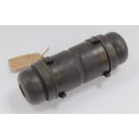 A Joseph Lucas spare bulb holder, No17C, with bulbs, 27cm wide.