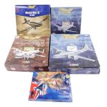 Corgi Classics die cast Aviation Archive models, comprising Battle of Britain Spitfire and Hurricane