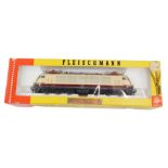 A Fleischmann HO gauge model of a DB electric locomotive 103 118-6, 4375, boxed.