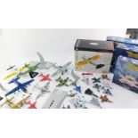 Corgi and other die cast military aircraft, various scales. (a quantity)