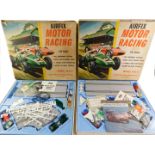 Two Airfix motor racing sets, pattern no 5000, boxed, together with accessory pack, boxed, and loose