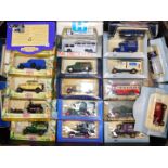 Lledo Days Gone By and other die cast vintage trucks, and other vehicles, some advertising Antiques