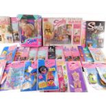 A Sindy Fairy Princess styling head, boxed, further Sindy accessories in blister packs, a Sindy fash