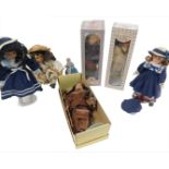 Collector's dolls, to include Leonardo Doll, Running Bear and Amy, some boxed. (6)