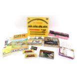 Arnold Rapido and other N gauge railway, including locomotive and three wagon set, further locomotiv