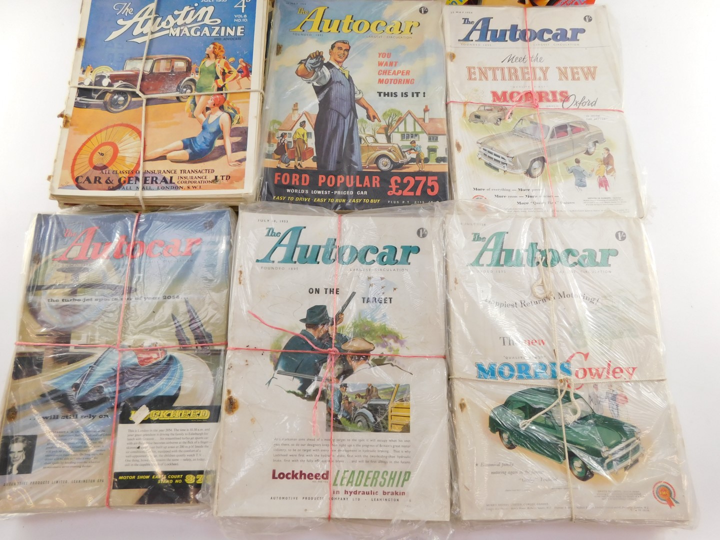 The Auto Car Magazine 1953-54, The Austin Magazine, 1930-38, and Car Fix It magazine. (a quantity) - Image 2 of 2