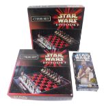 Two Star Wars chess sets, Episode 1., together with a Collector's Series figure of Tusken Raider., K