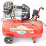 A Hunter 60 air compressor.