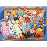 Various collectable figures, to include Dennis the Menace, Noddy, Mickey Mouse, Jesse, Marge, Goofy,