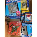 Matchbox Revell Skywings and other die cast models of fighter planes, WWII and later, in boxes and b