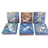 Three Corgi Aviation Archive die cast models, comprising a Military Lockhead Constellation-USA Airfo