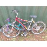 An Apollo bicycle, together with a Marlborough child's bicycle and stabilisers. (2)