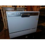 An Electriq counter top dishwasher, model EQDWTTW.