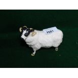 A Beswick model of a ram.