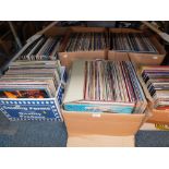 LPs, popular and classical. (6 boxes)