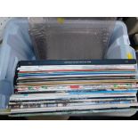 A small group of records, to include classical, musicals, etc. (1 box)