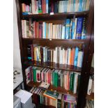 Hardback and paperback books, to include dictionaries, cookery books, reference, etc. (5 shelves)