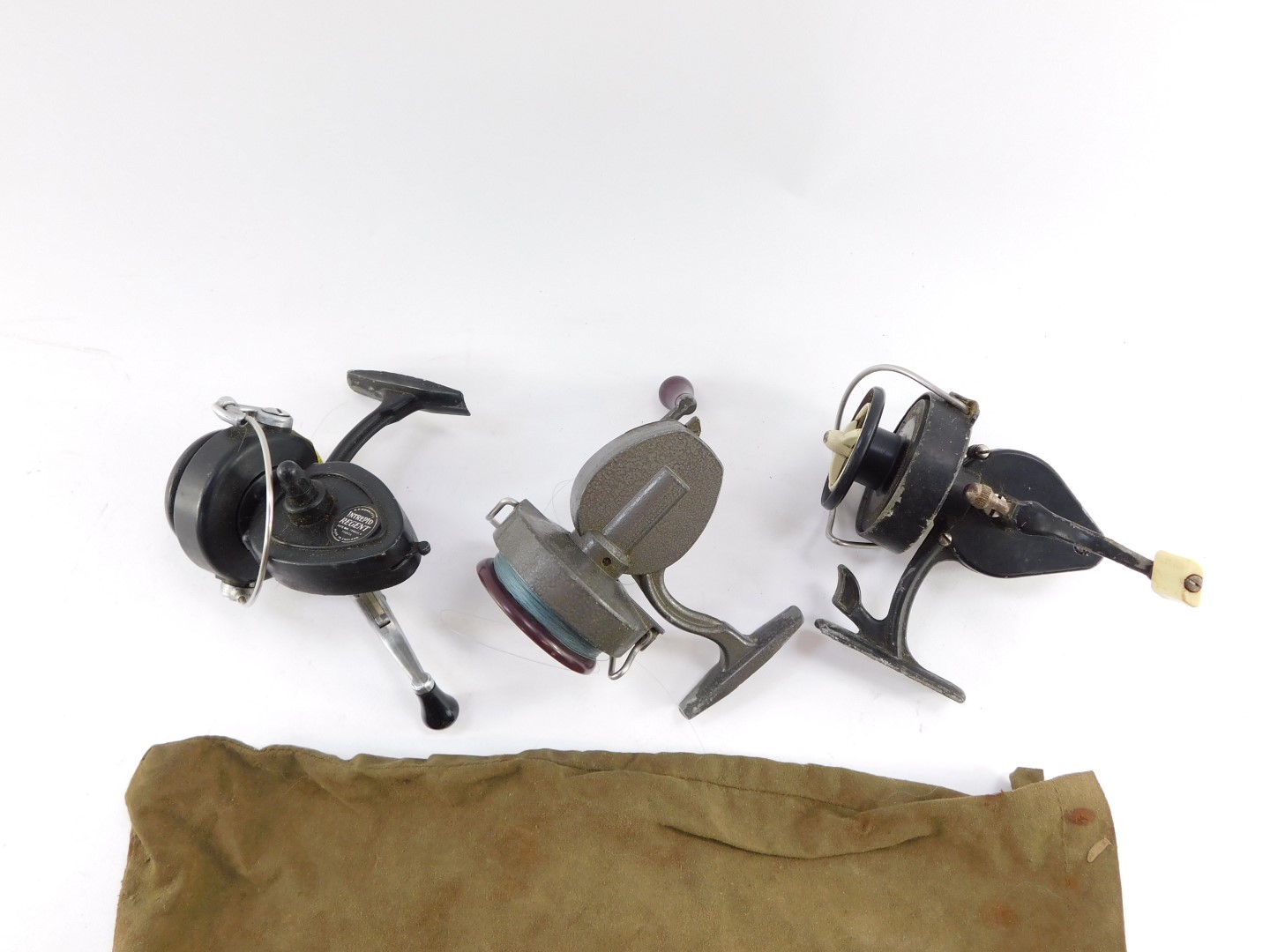 A KP Morritt's Intrepid Regent fishing reel, Intrepid-de-luxe fishing reel and further reel. (3) - Image 2 of 2