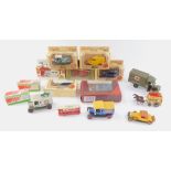 Lledo Corgi and other die cast vintage trucks and motor vehicles, some boxed. (a quantity)