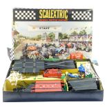A Scalextric model motor racing set, number 70, boxed. (AF)