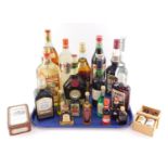 Alcohol, including Brandy, Slivovich, Benedictine and Cassis De Dijon, together with miniatures, inc