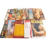 Gentlemen's glamour magazines, to including Game, King, Men Only, Mayfair and Club International. (a