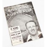 The Story of Test Cricket England v Australia programme, from 1876 to The English Tour of 1948.