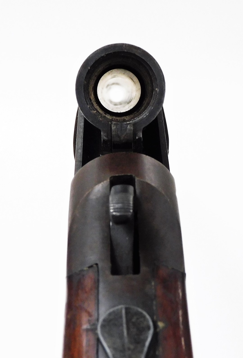 A Cooey Model 840 single barrel 12 bore hammer action shotgun, serial number 52655. NB. A current v - Bild 7 aus 7